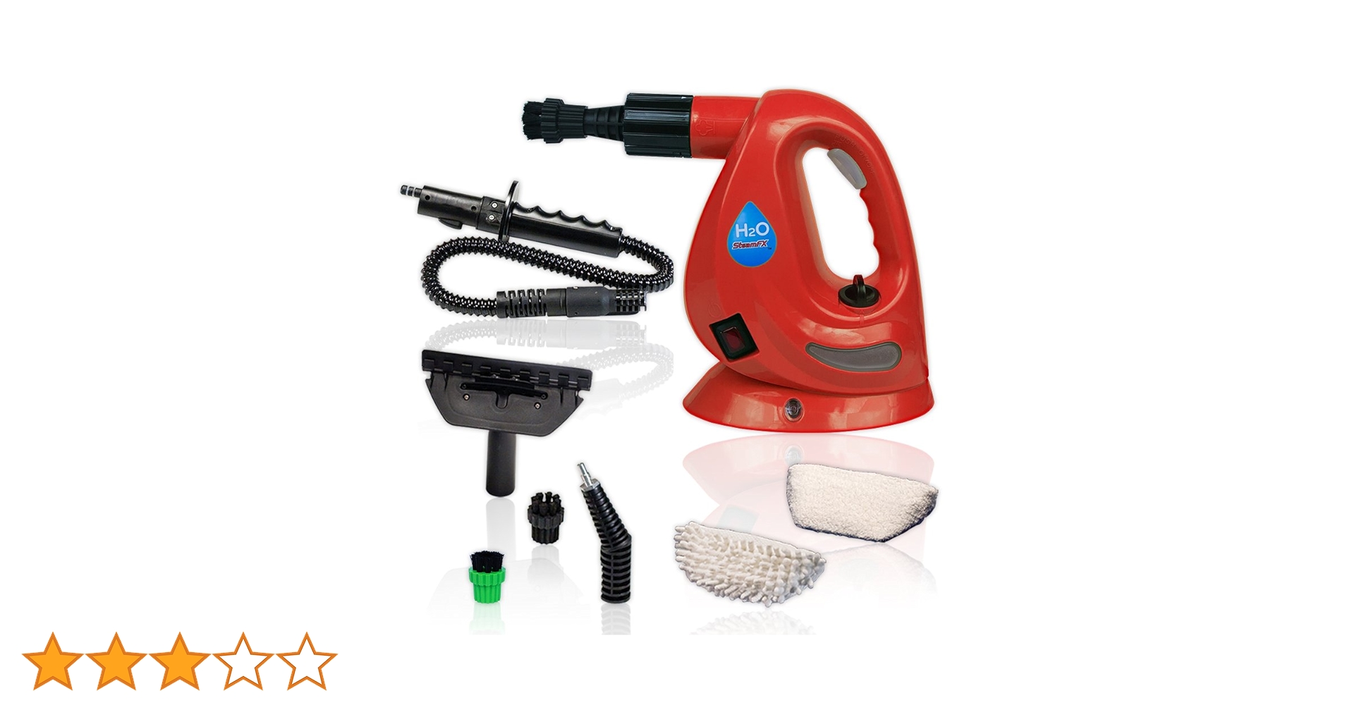 H2OスチームFXデラックスセット Amazon | 【正規品】H2OスチームFX 8点デラックスセット (レッド